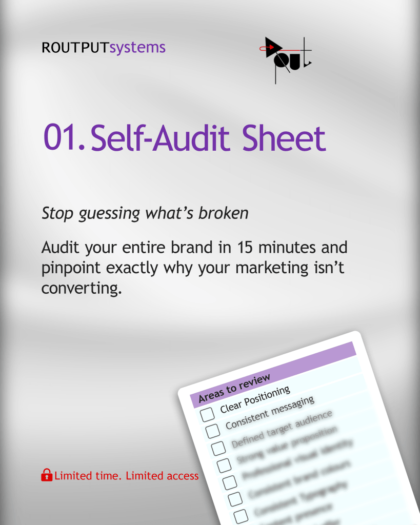 Self audit sheet